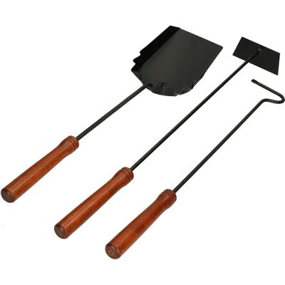 Set d'outils de cheminée KOTARBAU - 3 Pièces - Publicité Set d'outils de cheminée KOTARBAU - 3 Pièces - Publicité