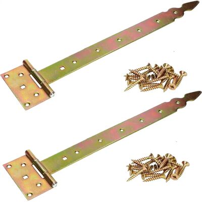 KOTARBAU Acero 400mm Bisagra en T - Hardware de puertas resistente a la humedad KOTARBAU Acero 400mm Bisagra en T - Hardware de puertas resistente a la humedad