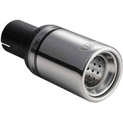 Ulter Sport Exhaust Tip - Round 80mm - 80mm Length - Clamp Mounting - Stainless Steel Ulter Sport Exhaust Tip - Round 80mm - 80mm Length - Clamp Mounting - Stainless Steel