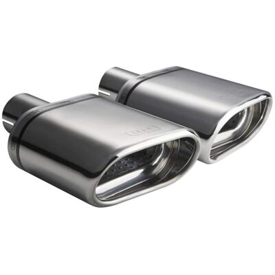 Ulter Sport Exhaust Tip - Oval 145x75mm - 140mm - Clamp Mount - Stainless Steel Ulter Sport Exhaust Tip - Oval 145x75mm - 140mm - Clamp Mount - Stainless Steel