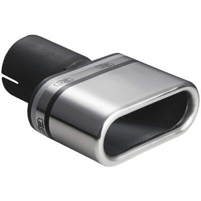 Ulter Sport Oval Exhaust Tip - 110x45mm, 80mm, 50mm Clamp - Stainless Steel Ulter Sport Oval Exhaust Tip - 110x45mm, 80mm, 50mm Clamp - Stainless Steel