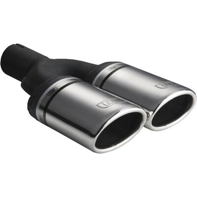 Ulter Sport - DubbelOval95x65mm - Inox - 200mm - Exhaust tip Ulter Sport - DubbelOval95x65mm - Inox - 200mm - Exhaust tip