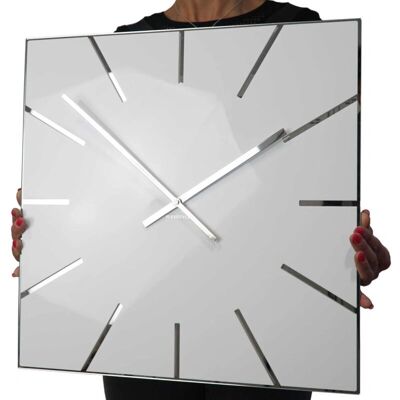 FLEXISTYLE Modern Väggklocka - 45x45cm, 3D, Tyst, EU Tillverkad FLEXISTYLE Modern Väggklocka - 45x45cm, 3D, Tyst, EU Tillverkad