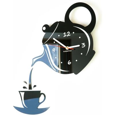 Orologio da Parete Moderno FLEXISTYLE - 45x45cm, Silenzioso, Prodotto in EU Orologio da Parete Moderno FLEXISTYLE - 45x45cm, Silenzioso, Prodotto in EU