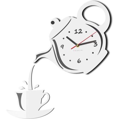 FLEXISTYLE Reloj de Pared Moderno - 45x45 cm, Silencioso, Hecho en la UE FLEXISTYLE Reloj de Pared Moderno - 45x45 cm, Silencioso, Hecho en la UE