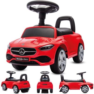 Sun Baby Mercedes C-Klasa Pchanie Samochód - Czerwony Sun Baby Mercedes C-Klasa Pchanie Samochód - Czerwony