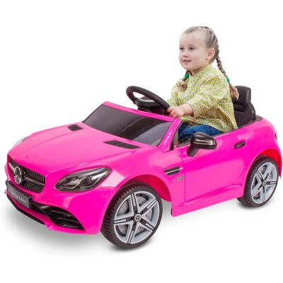 Mercedes Benz SLC300 Różowe Elektryczne Auto z Pilotem Mercedes Benz SLC300 Różowe Elektryczne Auto z Pilotem