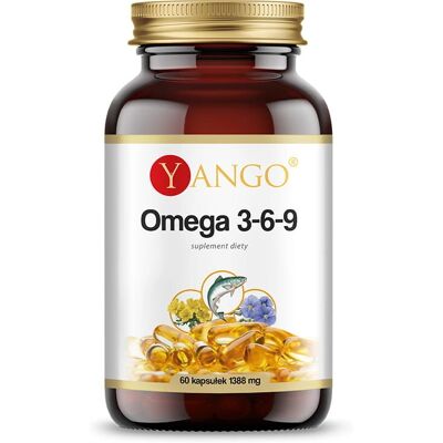 Suplement Omega 3-6-9 Yango - Serce, Mózg, Wzrok Suplement Omega 3-6-9 Yango - Serce, Mózg, Wzrok