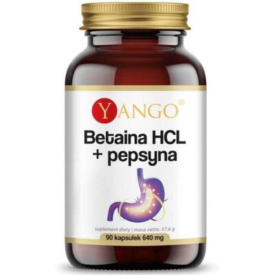 Yango Betaina Hcl Plus Pepsyna - Nahrungsergänzungsmittel Yango Betaina Hcl Plus Pepsyna - Nahrungsergänzungsmittel