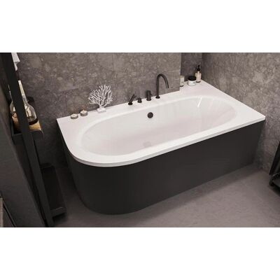 Besco Avita 160x75cm asymetryczna prawa wanna - Wanna Besco Avita 160x75cm asymetryczna prawa wanna - Wanna