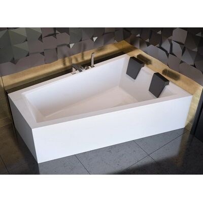 Besco Intima Duo 170x125cm asymetryczna prawa wanna akrylowa - Typ łazienki Besco Intima Duo 170x125cm asymetryczna prawa wanna akrylowa - Typ łazienki