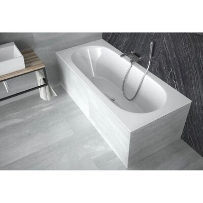 Besco Vitae Slim prostokątna wanna z akrylu - 160x75 cm Besco Vitae Slim prostokątna wanna z akrylu - 160x75 cm