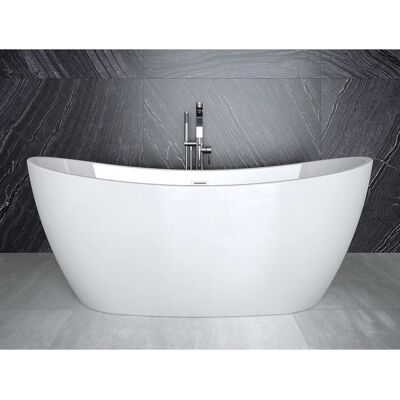 Wanna wolnostojąca z akrylu Besco - 170x80 - Biała - Nowoczesny design Wanna wolnostojąca z akrylu Besco - 170x80 - Biała - Nowoczesny design