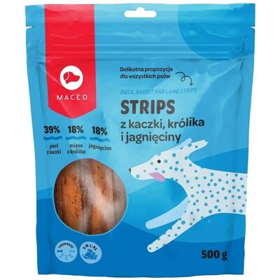 Maced Hundgodis - Lamm, Anka, Kanin - 500G Maced Hundgodis - Lamm, Anka, Kanin - 500G