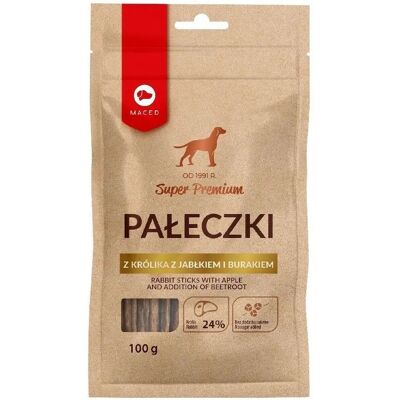 MACED Friandise pour chien - Pomme Betterave - 100g - Publicité MACED Friandise pour chien - Pomme Betterave - 100g - Publicité