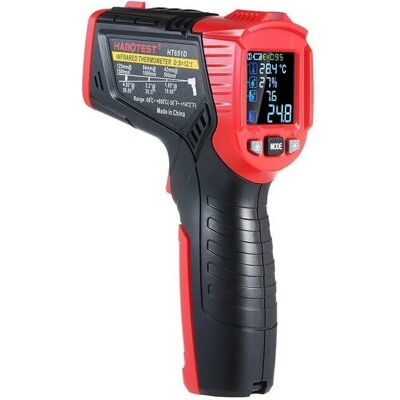 Habotest HT651D infravörös hőmérő - Hőmérséklet, páratartalom, harmatpont Habotest HT651D infravörös hőmérő - Hőmérséklet, páratartalom, harmatpont