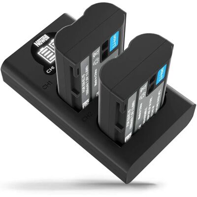 Ładowarka baterii aparatu Newell NP-W235 - Podwójny kanał USB-C Ładowarka baterii aparatu Newell NP-W235 - Podwójny kanał USB-C