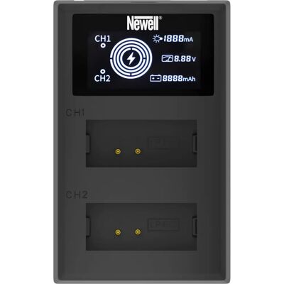 Newell FDL-USB-C Doppelkanal-Ladegerät - LP-E12 Newell FDL-USB-C Doppelkanal-Ladegerät - LP-E12