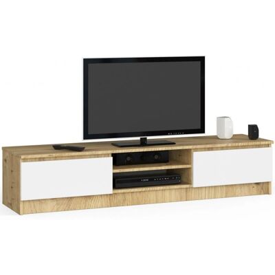 AKORD 160cm TV-Schrank - Modernes Entertainment-Center AKORD 160cm TV-Schrank - Modernes Entertainment-Center