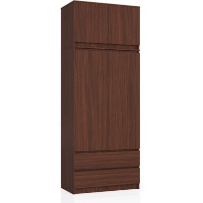 Akord Wenge Schlafzimmer-Schrank - 90x51x234 cm Akord Wenge Schlafzimmer-Schrank - 90x51x234 cm