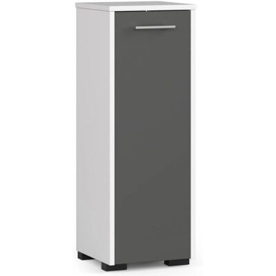 AKORD Badezimmer-Schrankschrank Weiß - Modern, Kompakt, Vielseitig AKORD Badezimmer-Schrankschrank Weiß - Modern, Kompakt, Vielseitig