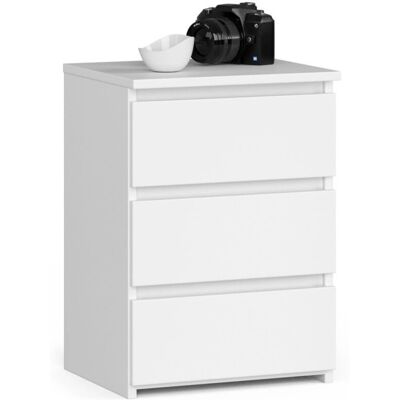 AKORD Furniture Factory OP0LCL340BIA001 Cajonera - 3 Cajones Blanco AKORD Furniture Factory OP0LCL340BIA001 Cajonera - 3 Cajones Blanco