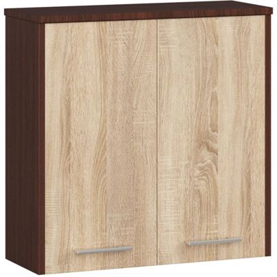AKORD Badezimmer-Schrankor - Wenge, Roble Sonoma - 60x22,5x60cm - Badmöbel AKORD Badezimmer-Schrankor - Wenge, Roble Sonoma - 60x22,5x60cm - Badmöbel