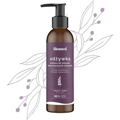 FITOMED Dunkler Haar Conditioner - Haarpflege für dunkles Haar FITOMED Dunkler Haar Conditioner - Haarpflege für dunkles Haar