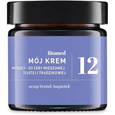 Fitomed Mein Creme Nr. 12 - Mattierend für fettige & Aknehaut - Creme Fitomed Mein Creme Nr. 12 - Mattierend für fettige & Aknehaut - Creme