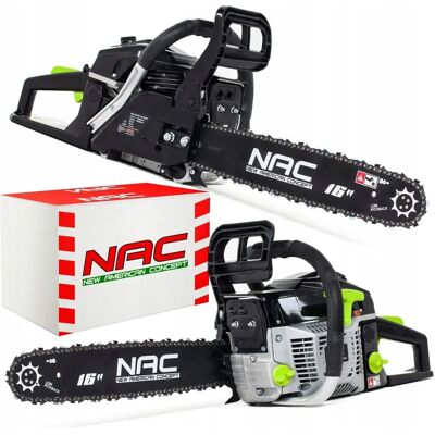 NAC Kettensäge CST45-40-02AC - Benzin 2,45 PS 40cm Orange NAC Kettensäge CST45-40-02AC - Benzin 2,45 PS 40cm Orange
