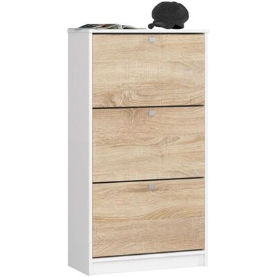 Organisateur de chaussures AKORD - Rangement à plusieurs compartiments - 60x28,5x113 cm - Publicité Organisateur de chaussures AKORD - Rangement à plusieurs compartiments - 60x28,5x113 cm - Publicité