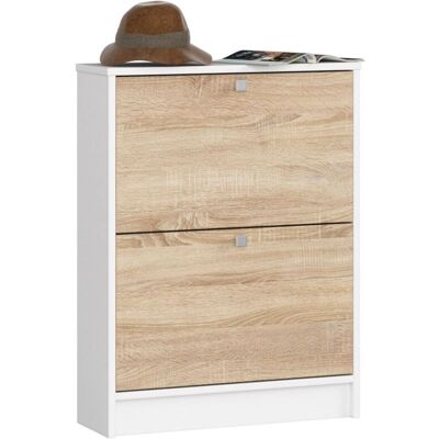 AKORD Weiß Schuhe Organizer - Platzsparend, Modernes Design AKORD Weiß Schuhe Organizer - Platzsparend, Modernes Design