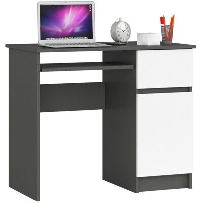 Escritorio de computador AKORD Blanco - Modelo PIKSEL Escritorio de computador AKORD Blanco - Modelo PIKSEL