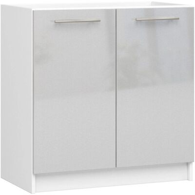 AKORD - Oliwia S80 - Białe - 80 cm - Cabinet AKORD - Oliwia S80 - Białe - 80 cm - Cabinet