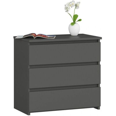 Akord Nachttisch CL3 - 3 Schubladen Modernes Schlafzimmermöbel Akord Nachttisch CL3 - 3 Schubladen Modernes Schlafzimmermöbel