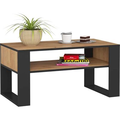 Akord Domi Roble Craft 92cm - Stolik kawowy - Nowoczesny styl loft Akord Domi Roble Craft 92cm - Stolik kawowy - Nowoczesny styl loft