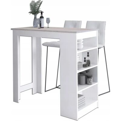 Akord Bartisch - 115x50x103 cm, Sonoma Quercia, 4 Regale Akord Bartisch - 115x50x103 cm, Sonoma Quercia, 4 Regale