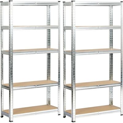 Akord Malli 70x30x154cm - Moduulirakenteiset Metallihyllyt Akord Malli 70x30x154cm - Moduulirakenteiset Metallihyllyt