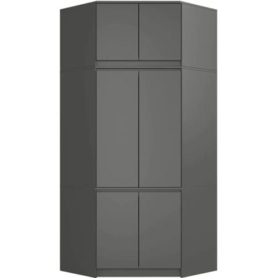 Akord S100 Kulmasäilytys - 6 ovella, 9 hyllyllä, 100x50x234 cm Akord S100 Kulmasäilytys - 6 ovella, 9 hyllyllä, 100x50x234 cm