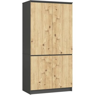 Höffner Drehtürenschrank 90 cm Valentina Höffner Drehtürenschrank 90 cm Valentina