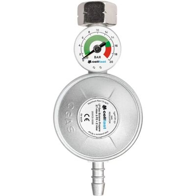 Cellfast gasregelaar met manometer - Gas Regulator Cellfast gasregelaar met manometer - Gas Regulator