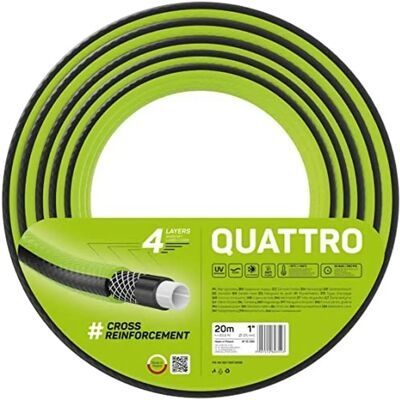 Tubo da giardino Cellfast 1'' 20m - 4 strati, resistente UV e alghe Tubo da giardino Cellfast 1'' 20m - 4 strati, resistente UV e alghe