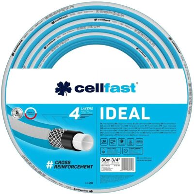 Cellfast Garden Hose - Durable Flexible 4-Layer with UV Resistance - 27 Bar Cellfast Garden Hose - Durable Flexible 4-Layer with UV Resistance - 27 Bar