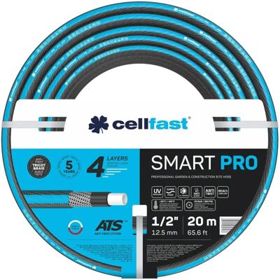 Tuyau d'arrosage Cellfast Smart Pro ATS 1/2" 20 m - Publicité Tuyau d'arrosage Cellfast Smart Pro ATS 1/2" 20 m - Publicité