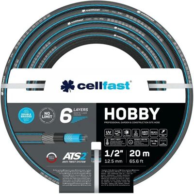 Cellfast Tuinslang - 16-202 - Blauw - 20m - UV Bestendig, Duurzaam Cellfast Tuinslang - 16-202 - Blauw - 20m - UV Bestendig, Duurzaam