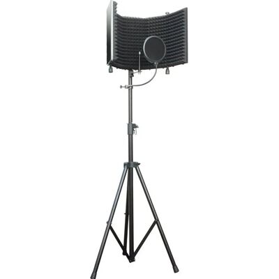 Mozos Mshield Stand - Mikrofonständer, Schwarz Mozos Mshield Stand - Mikrofonständer, Schwarz