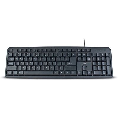 Clavier USB Noir Maverick de Tracer - Universel - Publicité Clavier USB Noir Maverick de Tracer - Universel - Publicité