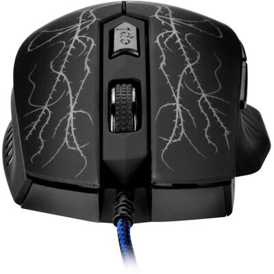 Souris de Jeu Optique Tracer Modèle TRAMYS44895 - Noir - 2400 DPI Souris de Jeu Optique Tracer Modèle TRAMYS44895 - Noir - 2400 DPI
