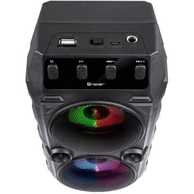 Tracer TRAGLO46612 Tragbarer Bluetooth-Lautsprecher - Schwarz Tracer TRAGLO46612 Tragbarer Bluetooth-Lautsprecher - Schwarz