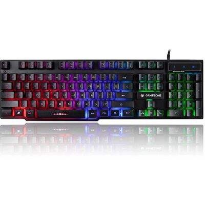 Klawiatura gaming Tracer z podświetleniem RGB - 12 klawiszy multimedialnych Klawiatura gaming Tracer z podświetleniem RGB - 12 klawiszy multimedialnych